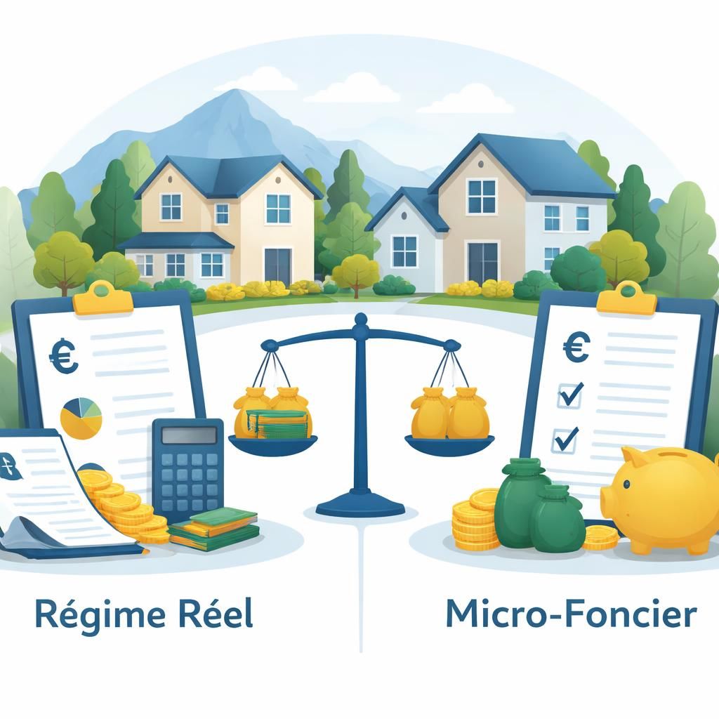 Régime réel vs micro-foncier : quelle fiscalité pour un investisseur aux Abrets